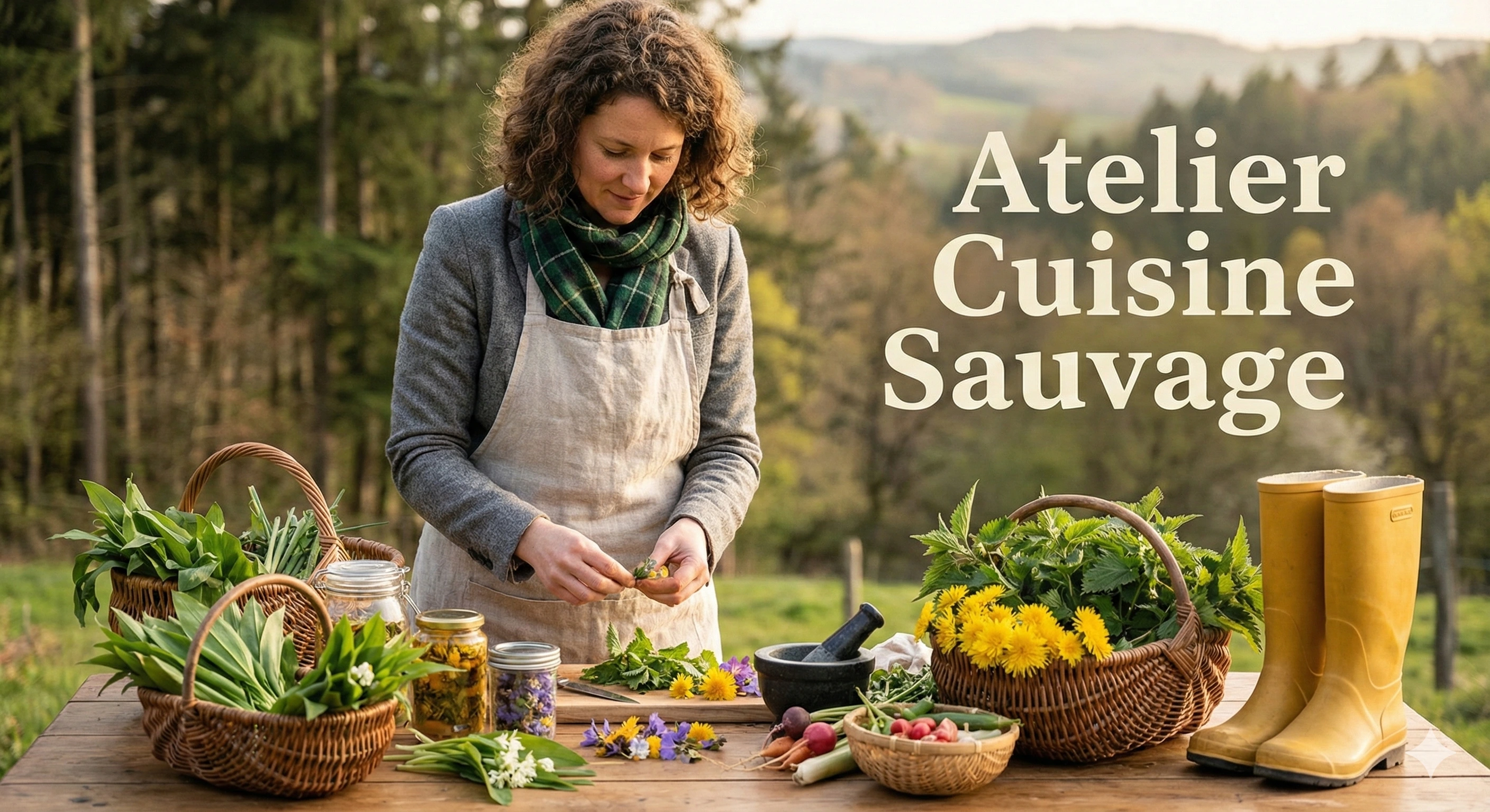 Atelier cuisine sauvage